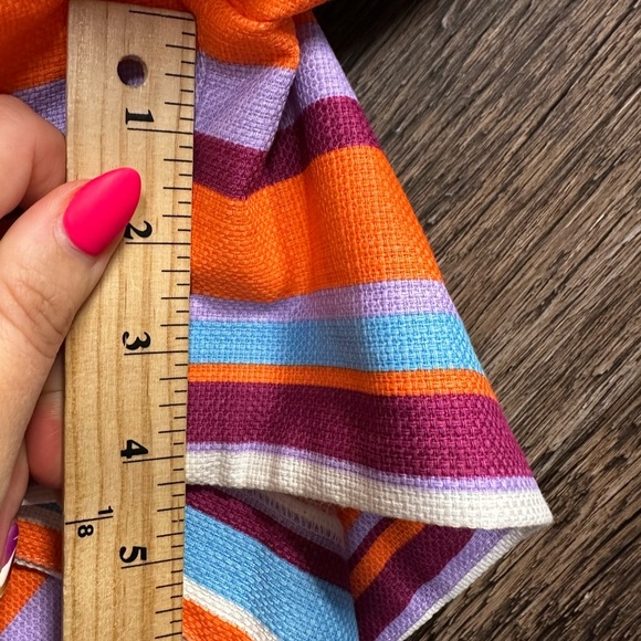 J. Crew Vibrant Striped Women's Shorts - Picture 2 of 7